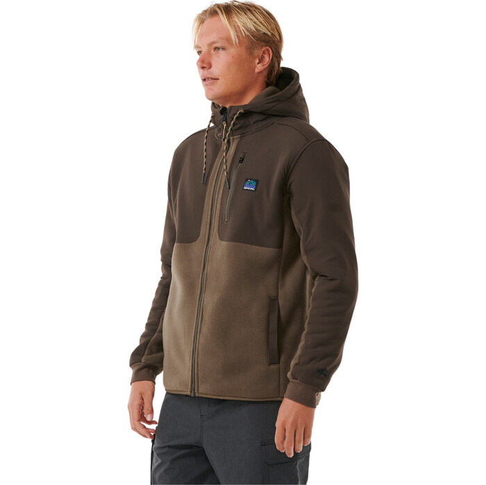 2024 Rip Curl Hombres Anti Series Chaqueta De Bsqueda 05MMFL - Rock